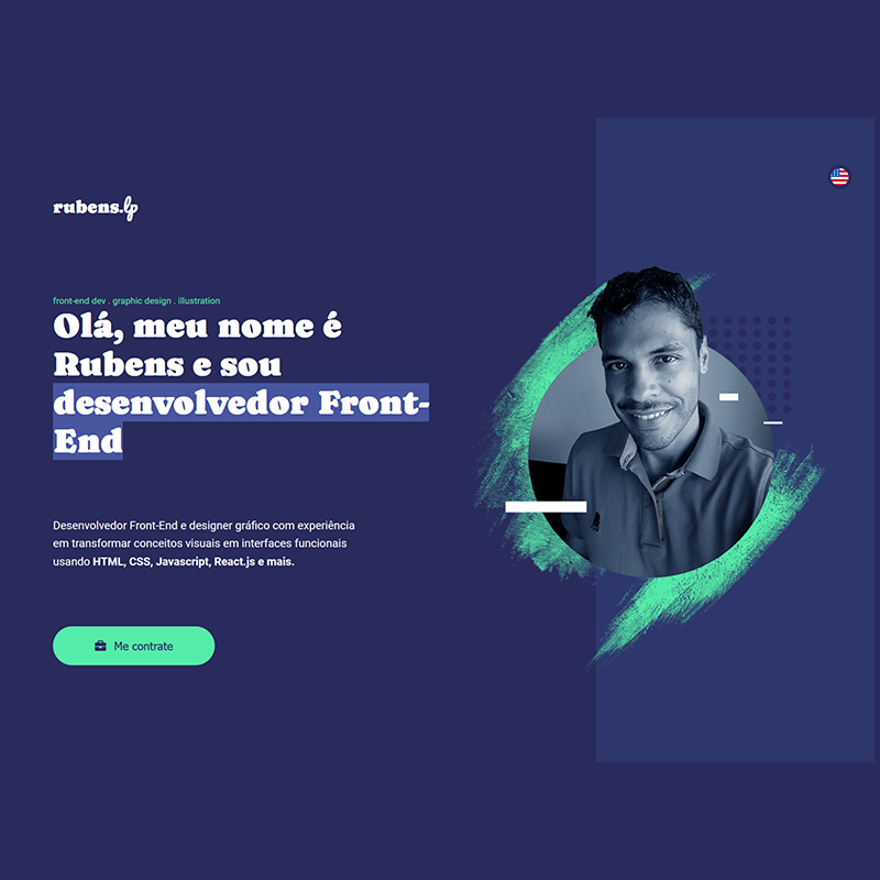 Imagem 1 do portfólio Front-End dev